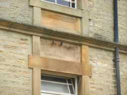 Photograph of Primitive Methodist Chapel above window detail 2016