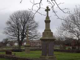 Photograph of Memorial to 1880 Colliery Disaster, Christ Church 2016