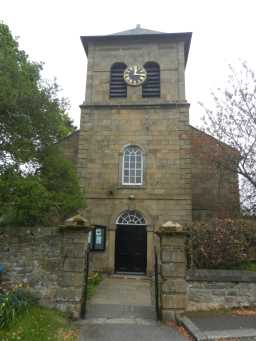 Photograph of entrance to Church of St John the Baptist 2016