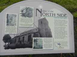 Photograph of North side sign at St. Mary's Church 2016