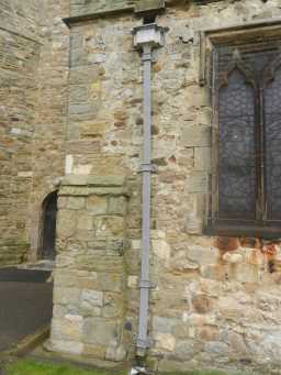 Photograph of pipe at St. Mary's Church 2016