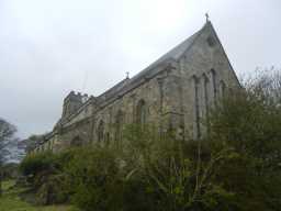 Photograph of back of St. Mary's Church 2016