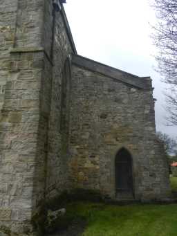 Photograph of door at side of St. Mary's Church 2016