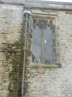 Photograph of square window at St. Mary's Church 2016