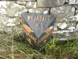 Close up photograph of Milepost 2016