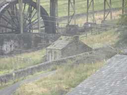 Park level mine masterman washer's hut, pit wheel in background 2016