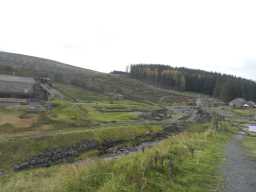 Park level mine masterman washer's hut, side view from lower down slope 2016