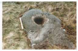 Large cup and multi-ring-marked boulder, Eel Hill North, Barningham Moor 1980-1997