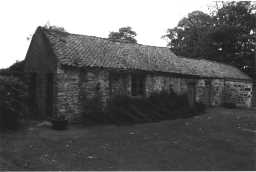 Photograph of a separate building associated with Herdwood House at Burn Hall 06/1984