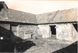 Central 1 storey block of Cow Byres and barns, comprising 17th and 18th century works. Unknown Central 1 storey block of Cow Byres and barns, comprising 17th and 18th century works. Unknown