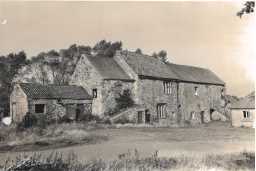East elevation of Farmhouse, formerly part of the late 13th century College, founded in 1921. Unknown East elevation of Farmhouse, formerly part of the late 13th century College, founded in 1921. Unknown