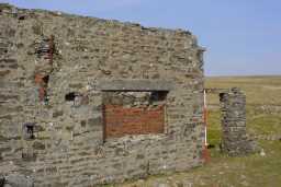 Close up Photo of building at Dubby Sike, Cow Green 05/01/2005