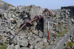 Ore Crushing machinery at Dubby Sike, Cow Green 05/01/2005