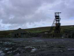 View of Head gear and building from south 20/10/2005