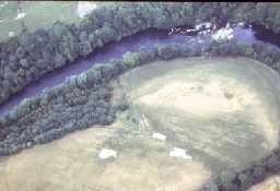 Boundary ditch cropmarks, Low Butterby, Croxdale