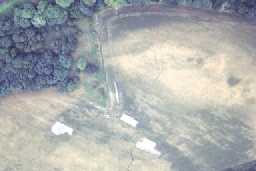Boundary ditch cropmarks, Low Butterby, Croxdale