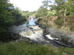 Wynch Bridge, Low Force, Newbiggin (& Holwick)